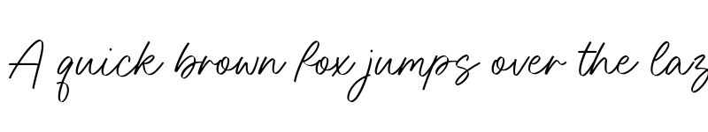 Preview of Calmsie Regular font