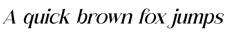 Preview of Calture Rowasn Serif Italic font