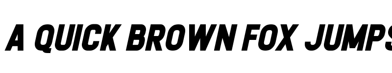 Preview of Calvier Black Italic font