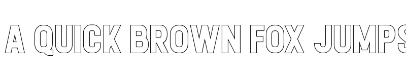 Preview of Calvier Hollow Black font