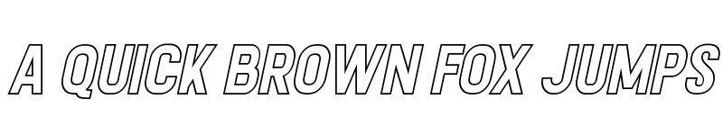 Preview of Calvier Hollow Bold Italic font