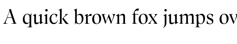 Preview of Calvino Grande Trial Regular font