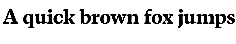 Preview of CalvinoTrial Extrabold font