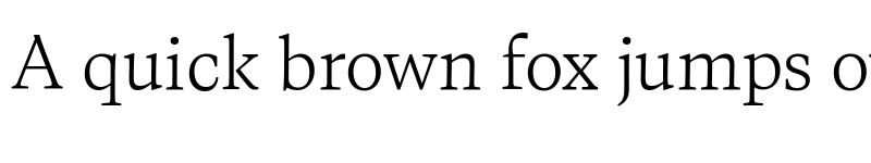 Preview of CalvinoTrial Light font