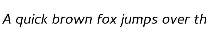 Preview of Cambay Devanagari Oblique font