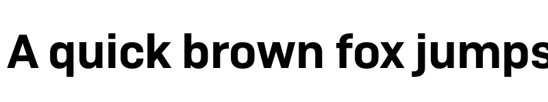 Preview of Camber TRIAL SemiBold font