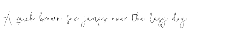 Preview of Camelia Boutique Regular font