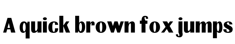 Preview of Camelin Regular font