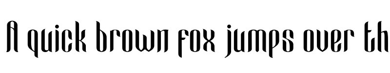 Preview of Cameo Sweet Gothic Regular font