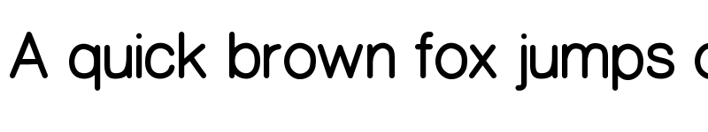 Preview of CameronSans Bold font