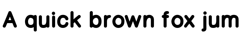 Preview of CameronSans ExtraBold font