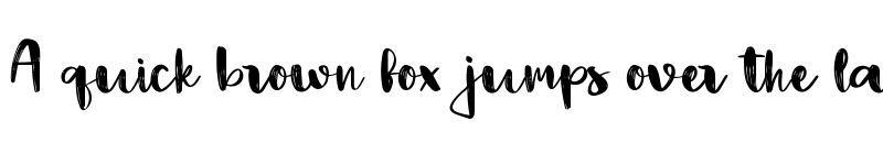 Preview of Camila Regular font