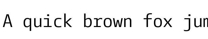 Preview of CamingoCode Regular font