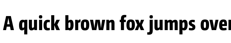 Preview of CamingoDos Pro Cd ExtraBold font