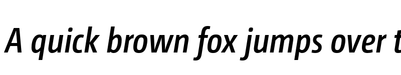 Preview of CamingoDos Pro Cd SemiBold Italic font