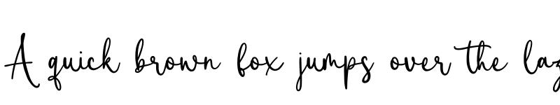 Preview of Camishta Regular font