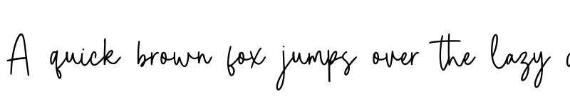 Preview of Camitta Regular font