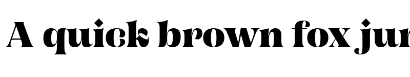 Preview of Campaign Serif Black font