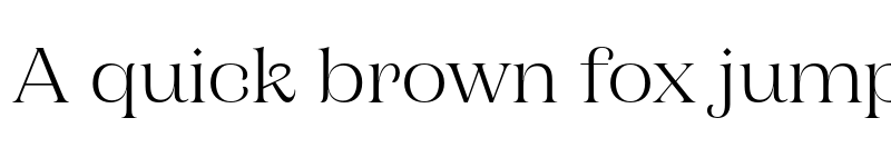 Preview of Campaign Serif Light font