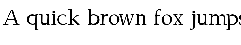 Preview of Campanero Regular font