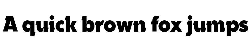 Preview of Campora Classic Heavy font