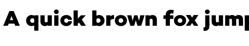 Preview of Campton ExtraBold font