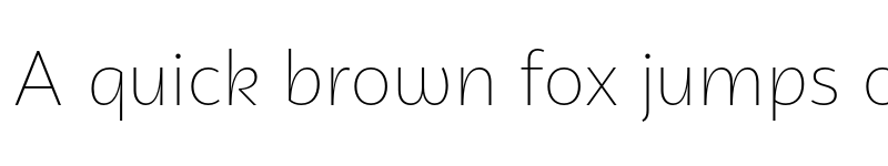 Preview of Campuni Demo Extra Light font