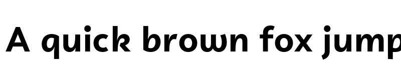 Preview of Campuni Test Bold font