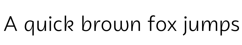 Preview of Campuni Test Book font