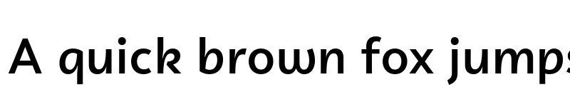 Preview of Campuni Test Medium font