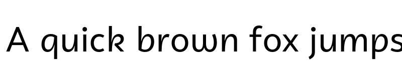 Preview of Campuni Test Regular font