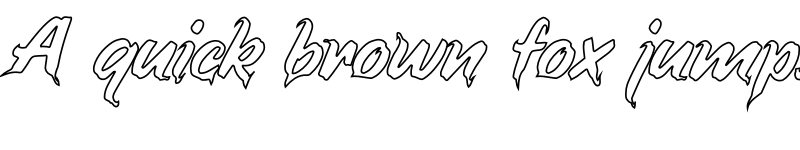 Preview of CAMS PUNKS Regular font