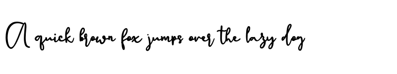 Preview of Canadia Regular font