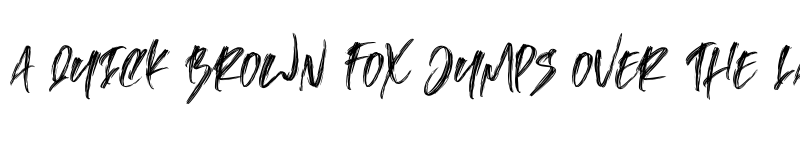 Preview of Canadian Brusher Regular font