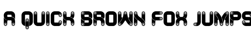 Preview of Canal Rustique Regular font
