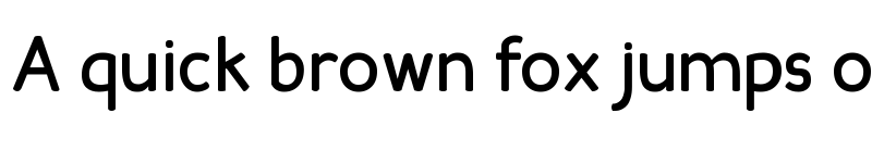 Preview of Candela Bold font