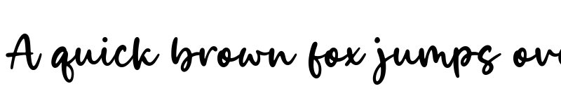 Preview of Candies Regular font