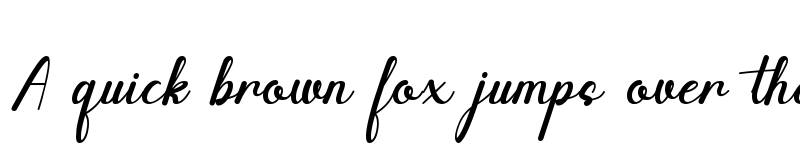 Preview of Canding Love Regular font