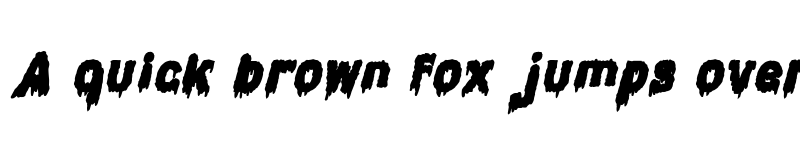 Preview of Candle Light Bold Italic font