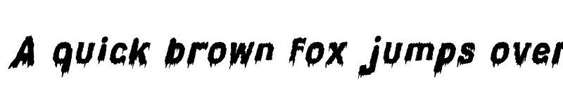 Preview of Candle Light Italic font