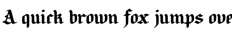 Preview of Candlebright Regular font