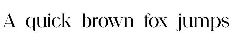 Preview of Candlefish Regular font