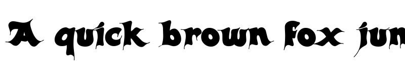 Preview of Candles Regular Candles Regular font