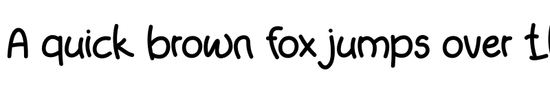 Preview of Candy Bubble Regular font