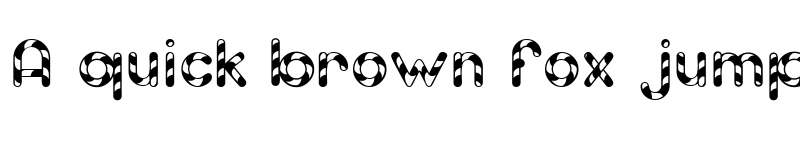 Preview of Candy Cane (Unregistered) Regular font