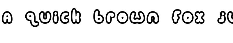 Preview of Candy coloured clown Bold font