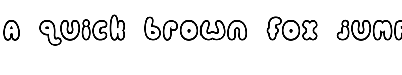 Preview of Candy coloured clown Regular font