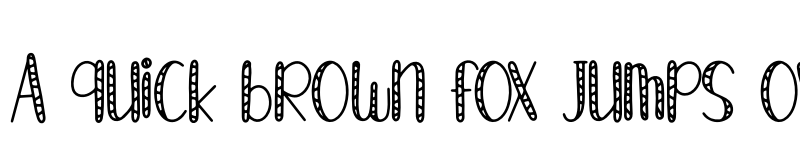 Preview of Candy Dino Regular font