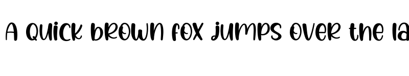 Preview of Candy Heart Regular font