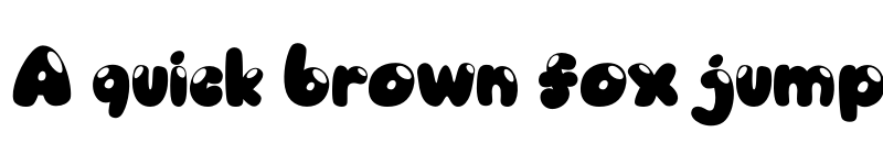 Preview of Candyshop Regular font